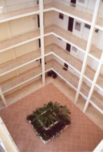 condo courtyard resurfacing