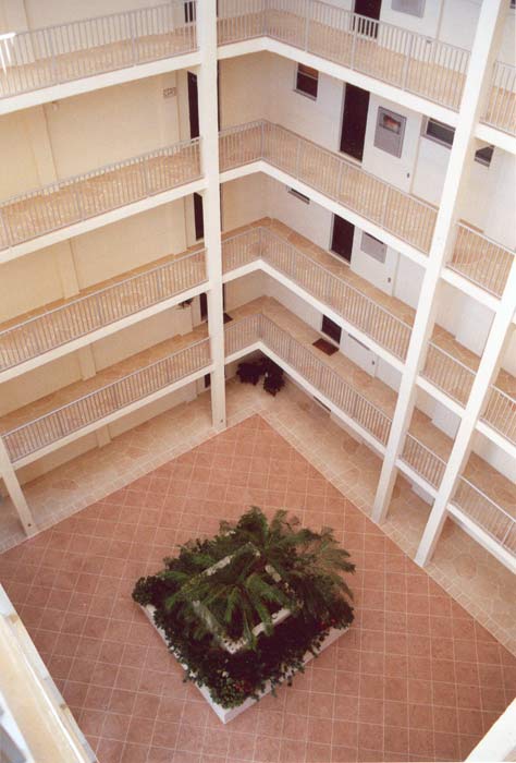 condo courtyard resurfacing