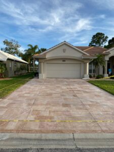 driveway resurfacing example after