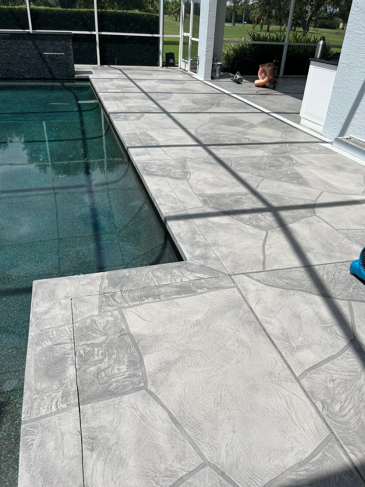 pool deck resurfacing example