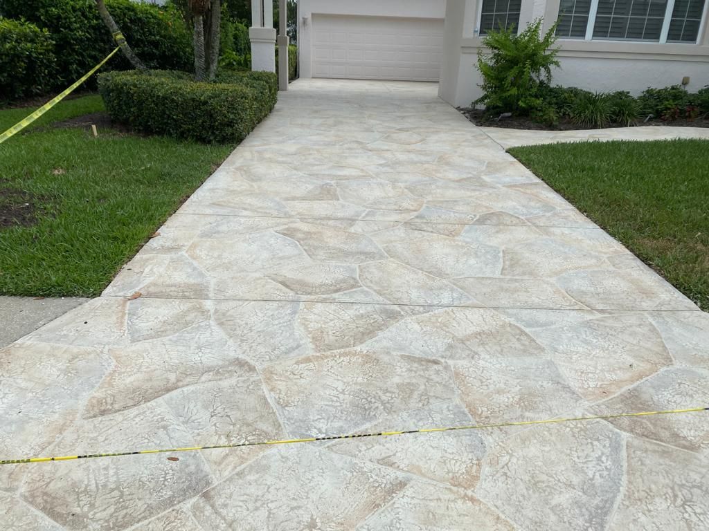 driveway resurfacing example
