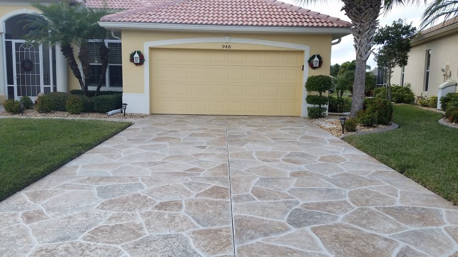 driveway resurfacing example