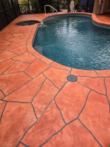 pool deck resurfacing example