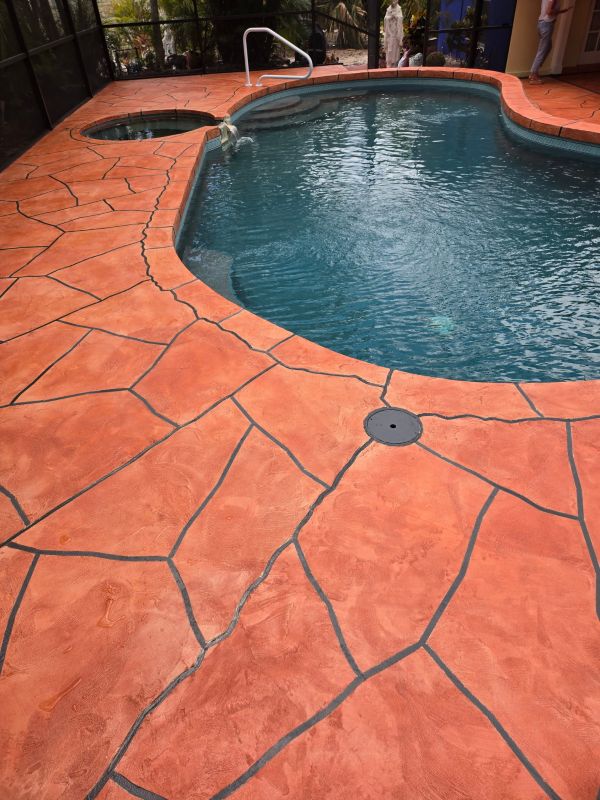 pool deck resurfacing example