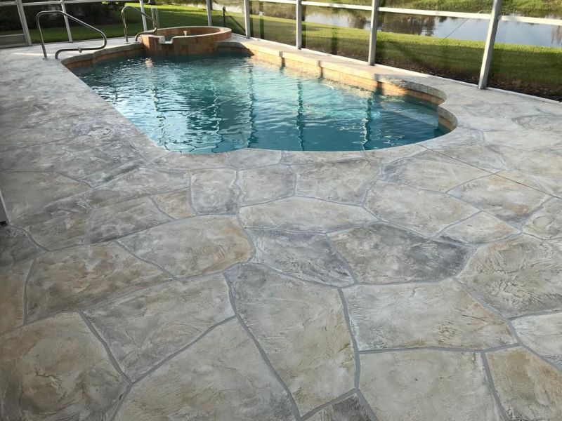 pool deck resurfacing example