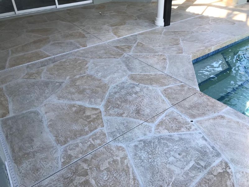 pool deck resurfacing example