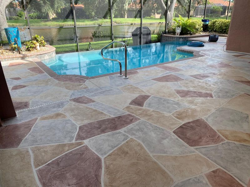 pool deck resurfacing project example