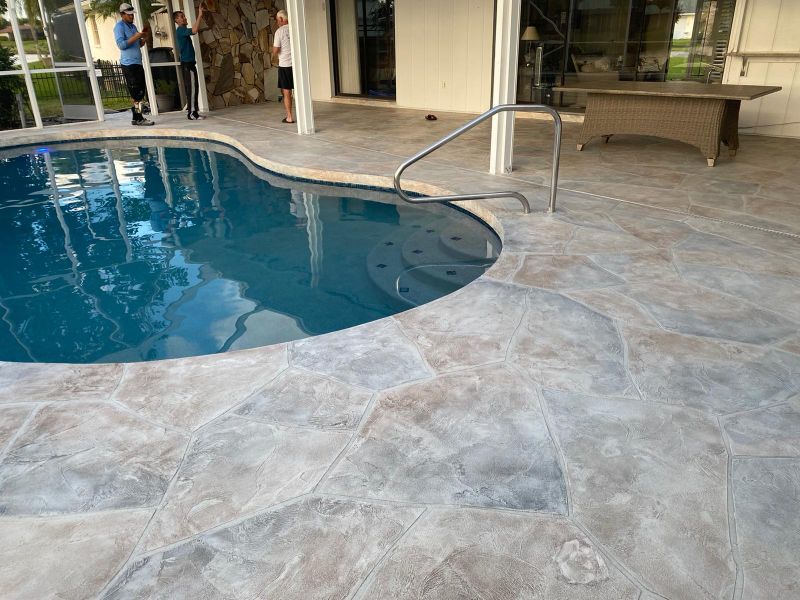 pool deck resurfacing project example