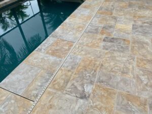 pool deck resurfacing project example