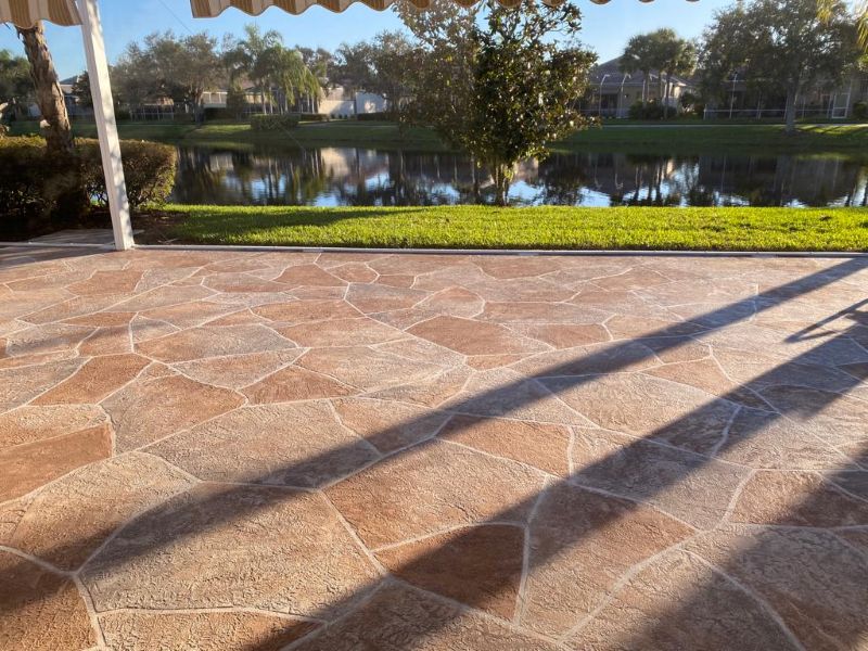pool deck resurfacing project example