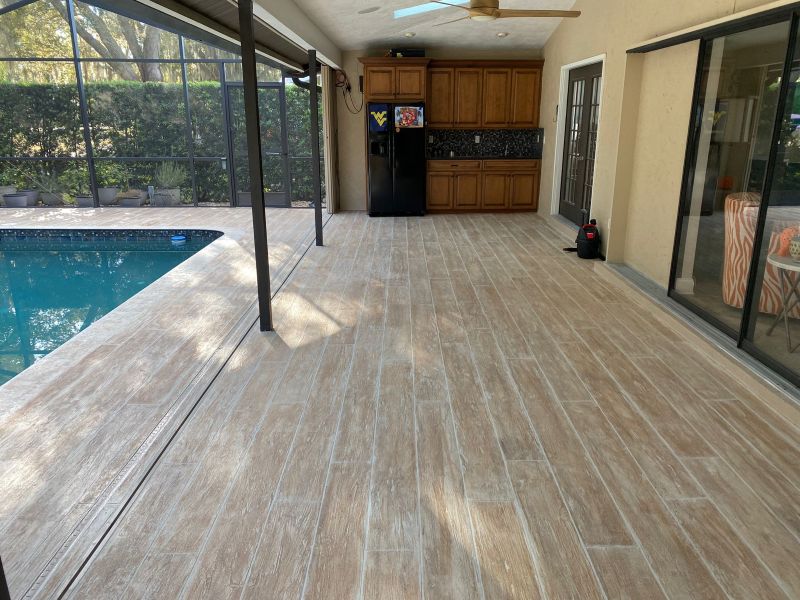 pool deck resurfacing project example
