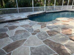 pool deck resurfacing project example