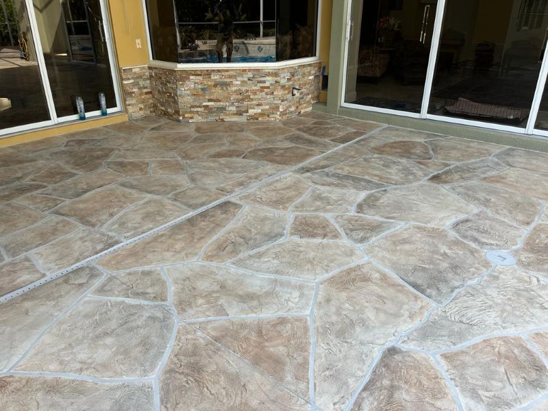 pool deck resurfacing project example
